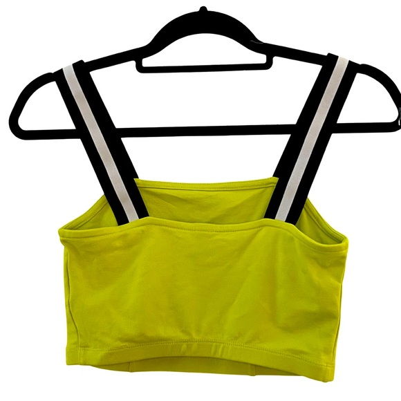 WILD FABLE cropped top with elastic straps. Item#0093 - Picture 2 of 6